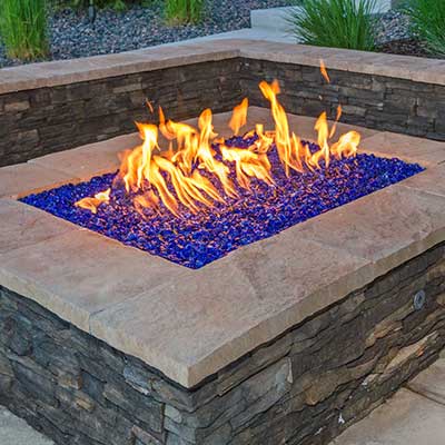 Residential fire pit