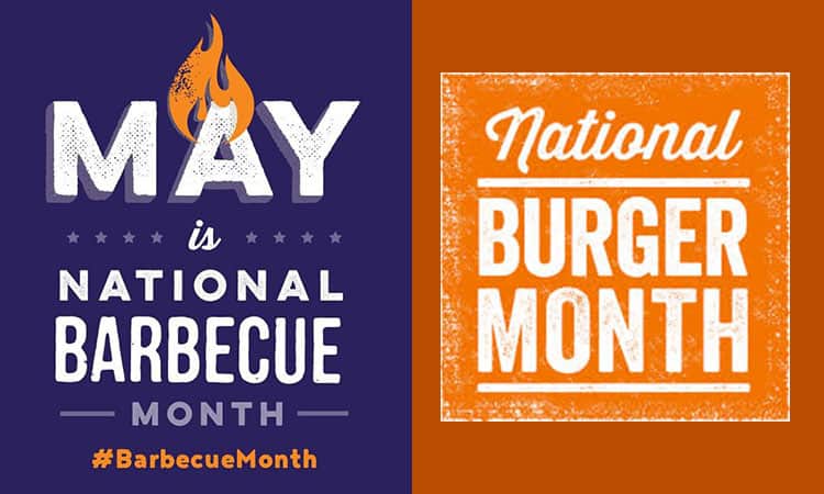 barbecue month graphic.
